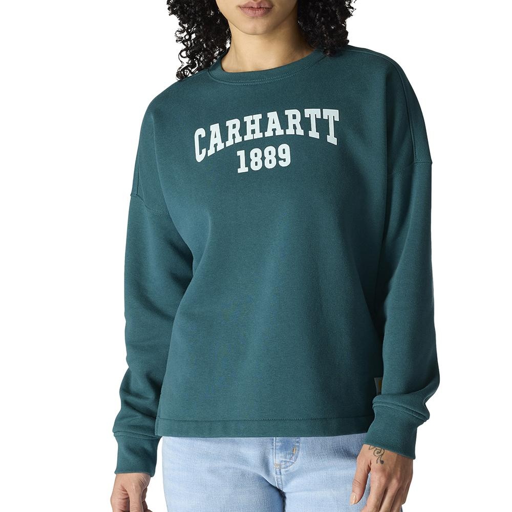 Carhartt Women's Loose Fit Midweight Carhartt Graphic Sweatshirt