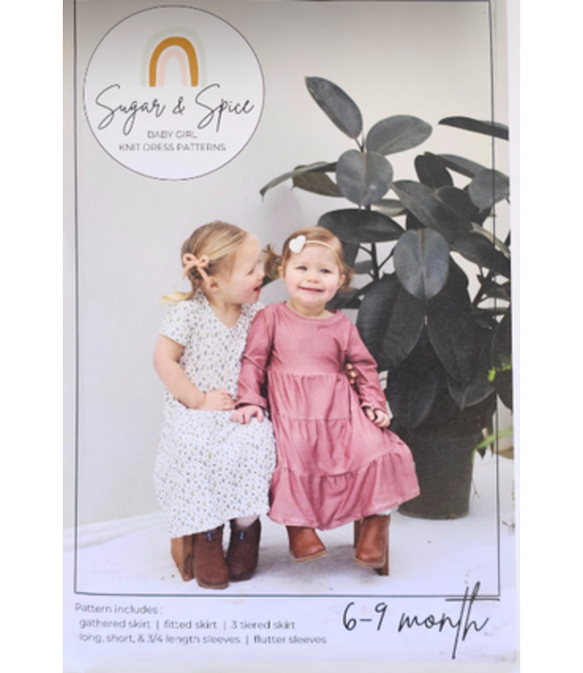 Sugar & Spice Infant Dress Pattern
