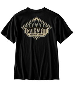 Carhartt Men's Relaxed Fit Lightweight Short-Sleeve Trees Graphic T-Shirt 107525