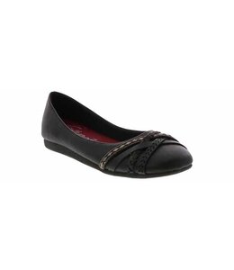 Jellypop Women's Zeldi Black Shoe J1822SM008