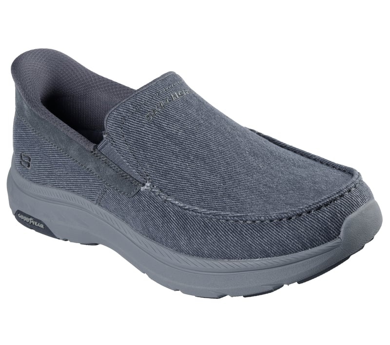 slim fit dress slacks Skechers Work Cessnock-77188 13 Men's Black Shoe main image 1