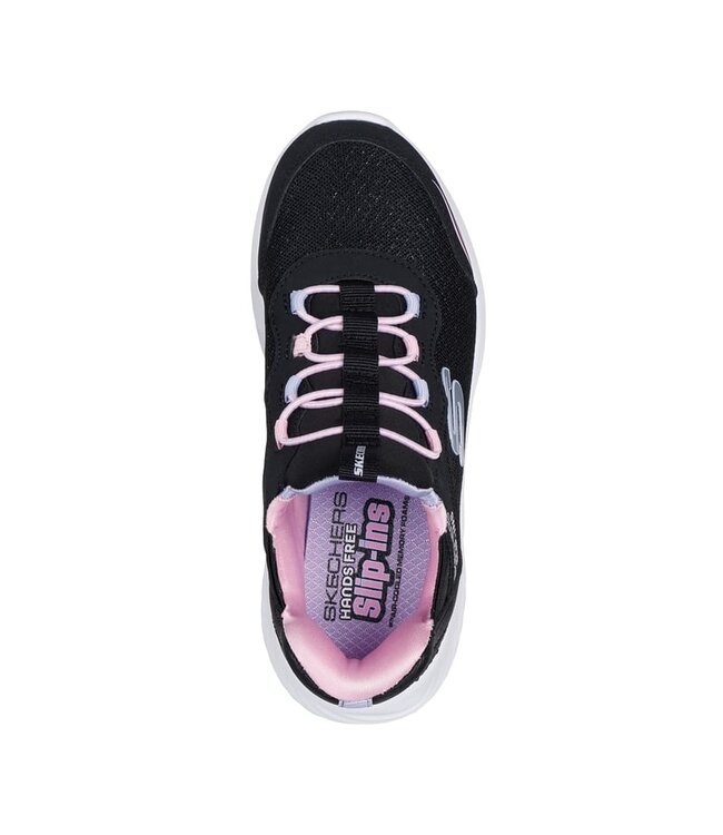 Skechers Girl's Slip-ins: Bounder- Simple Cute Shoe 303585L BLK