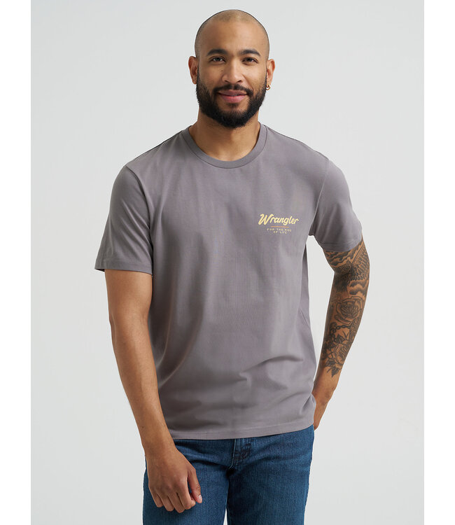 Wrangler Men's Bucking Cowboy Back Graphic T-Shirt 112368627