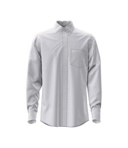 Wrangler Men's Geometric Print Long-Sleeve Western Shirt 112369439