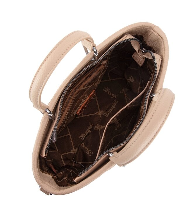 Wrangler Top Handle Tote/Crossbody Detachable Key Ring Card Holder WG188-8312