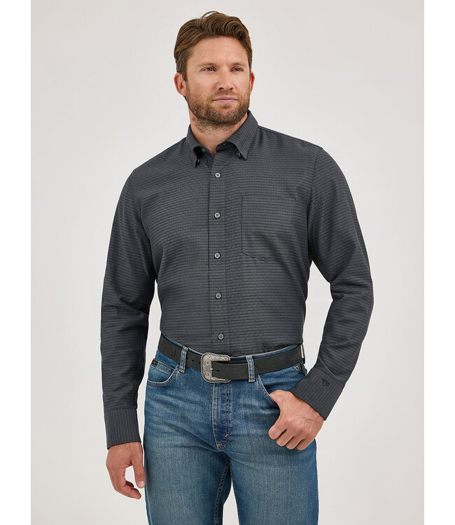 Wrangler Men's Cody Johnson One Pocket Button Down Shirt 112369540