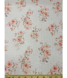 Colorwave Creations YD  Seersucker Knit #1699 Watercolor Peach 1