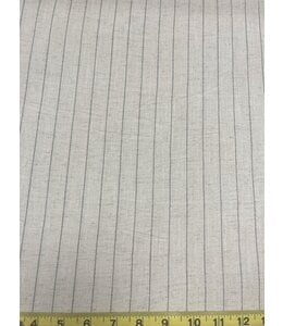 Mook Fabrics YD 138594 Heavy Linen Stripes NS Natural