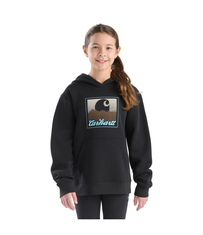 Carhartt Girl's Long-Sleeve Graphic Sweatshirt CA7130