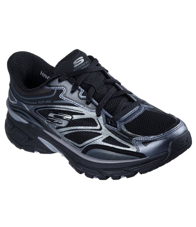 Skechers Women's Slip-ins: Stamina Sport Shoe 150710 BLK