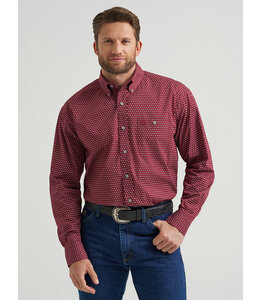 Wrangler Men's George Strait Long-Sleeve Button Down One Pocket Shirt 112369639