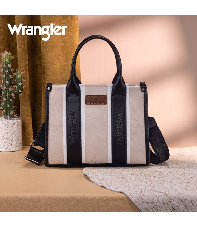 Wrangler Color Block Tote/Crossbody WG208-8120S