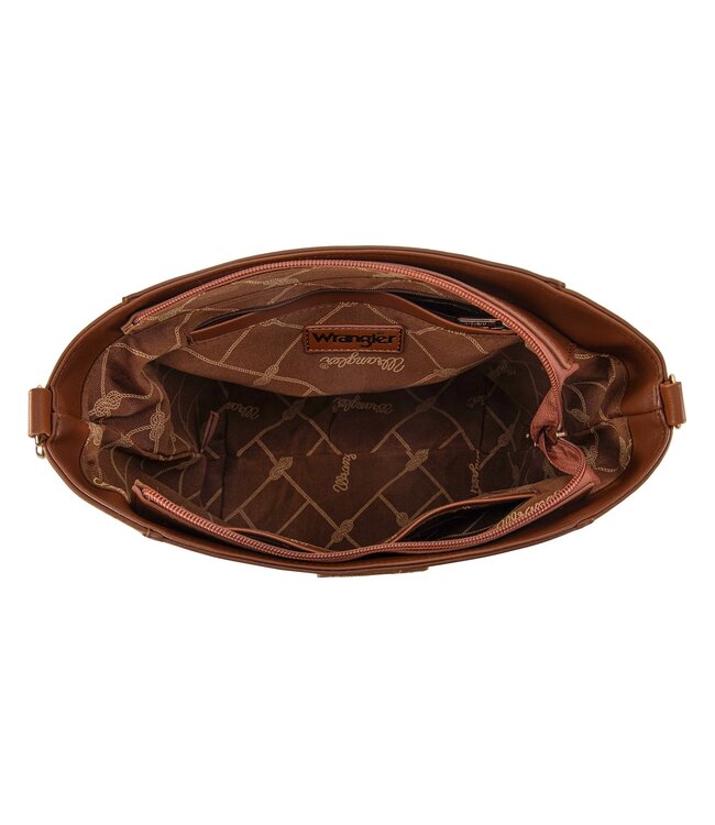 Wrangler Two Tone Color Block Shoulder Bag/Crossbody WG67-9182