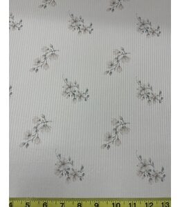 Alyssa May Design YD Cherry Blossoms Narrow Rib FT202403060
