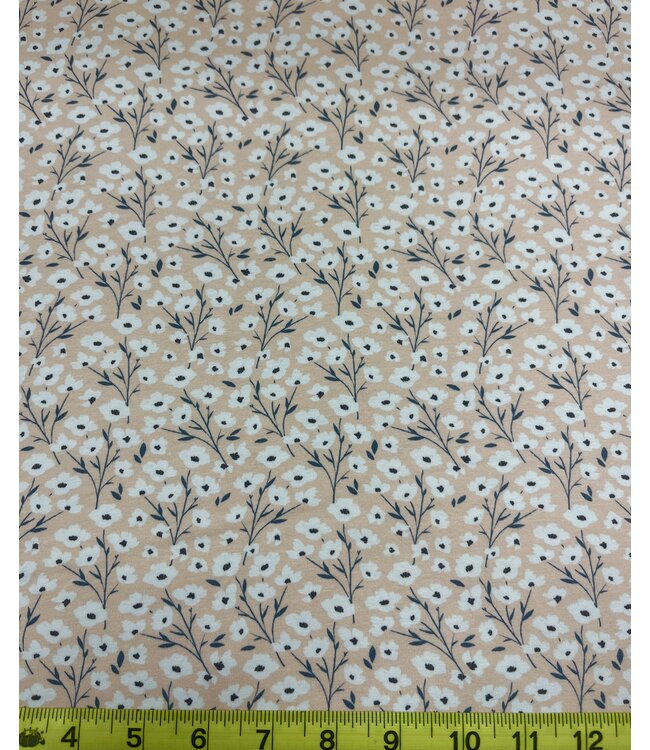 * Exclusive Design* YD Brielle Floral 1 Cotton Spandex FT202508442