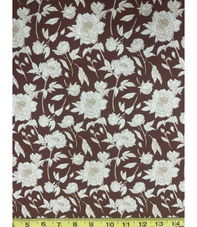 * Exclusive Design* YD Christmas Rose Petite Poly Swiss Dot FT202508434