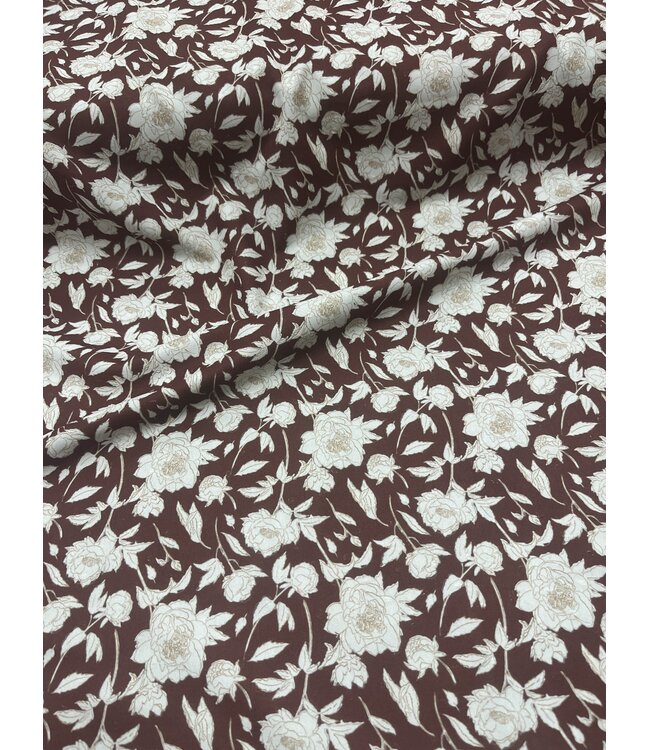 * Exclusive Design* YD Christmas Rose Petite Poly Swiss Dot FT202508434