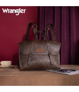 Wrangler Top Handle Carry Satchel/Laptop Bag/Backpack/Crossbody WG190-8319
