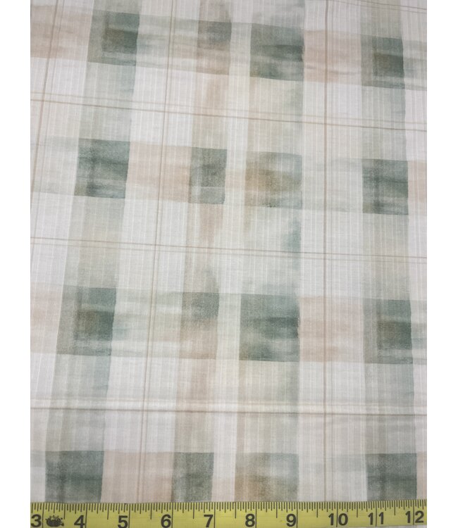 YD Autumn Plaids 2 Rib Knit (Cotton Feel)