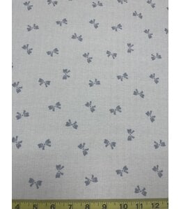 YD Blue Bows Rib Knit