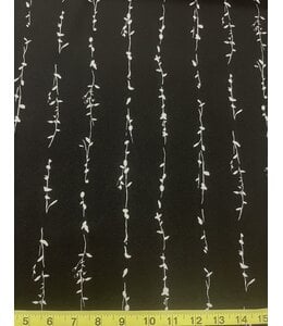 YD Black Leaf Polyester