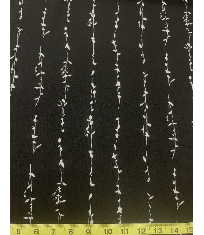 YD Black Leaf Polyester