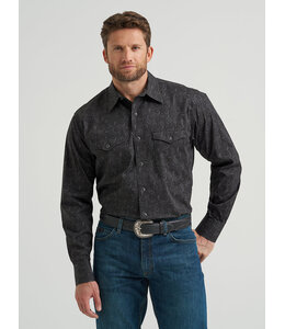 Wrangler Men's 20X Competition Advanced Comfort Long-Sleeve Shirt Two Pocket Western Snap Shirt 112369501