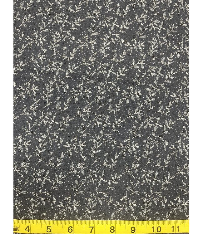 YD Dotted Leaf 1 Seersucker Knit #1699