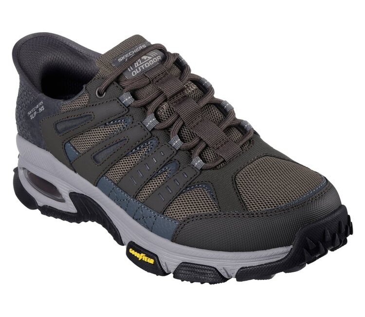 Skechers Slip-Ins Skech-Air Envoy Emissary Outdoor Shoe Brown Grey Size 10 Men\'s Amazon.com | Skechers Men main image 2