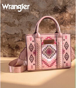 Wrangler Aztec Pattern Print -Tote/Crossbody WG2206-8120S