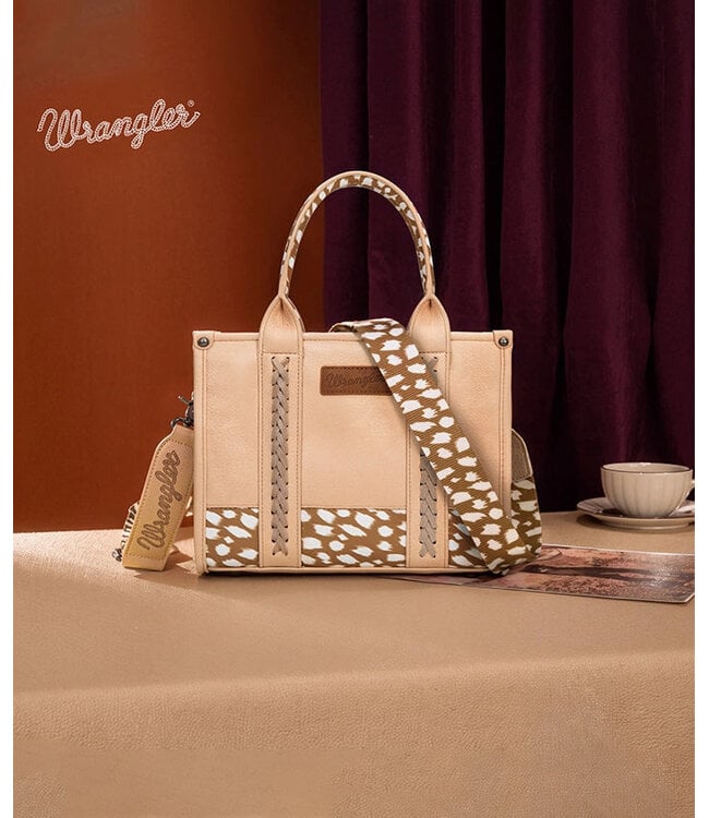 Wrangler Deer Print Concealed Carry Tote/Crossbody WG102-8120SDEER