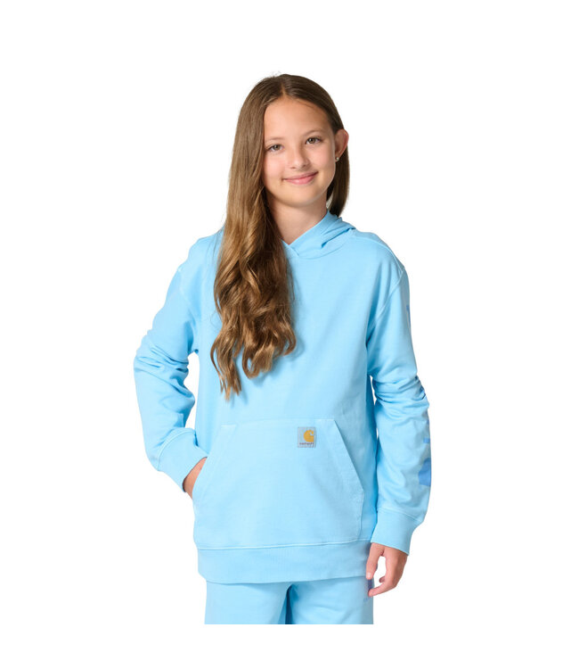 Carhartt Girl's Long-Sleeve Garment Dye Sweatshirt CA7198