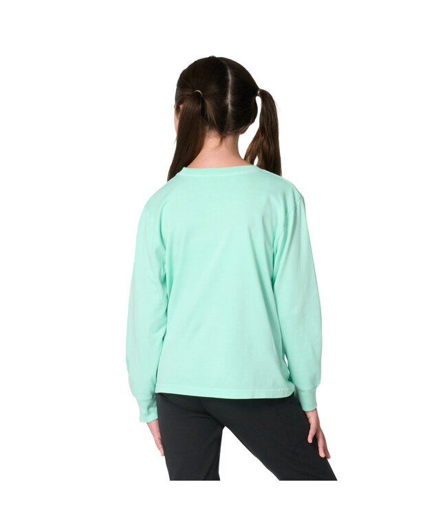 Carhartt Girl's Long-Sleeve Garment Dye Pocket T-Shirt CA7167