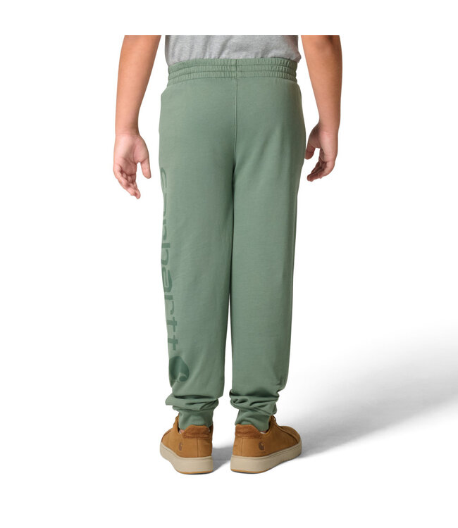 Carhartt Boy's Youth Garment Dye Logo Sweatpant CK8459