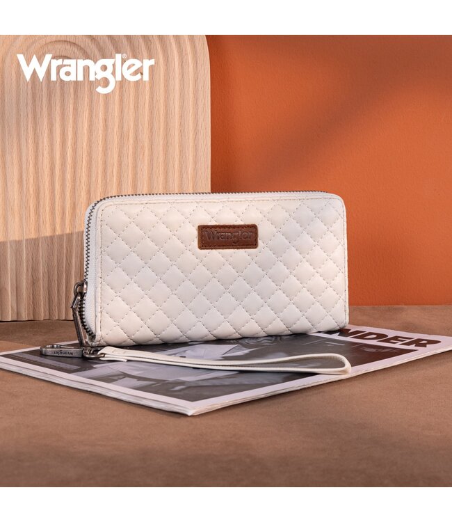 Wrangler Quilted Design RFID Wallet/Wristlet WG214-W064
