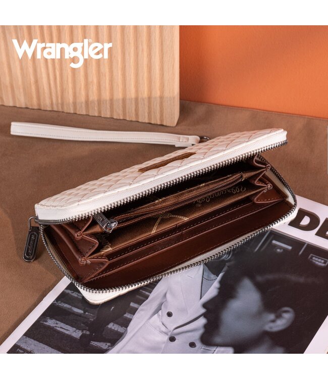 Wrangler Quilted Design RFID Wallet/Wristlet WG214-W064