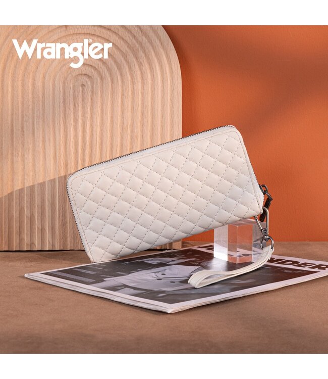 Wrangler Quilted Design RFID Wallet/Wristlet WG214-W064