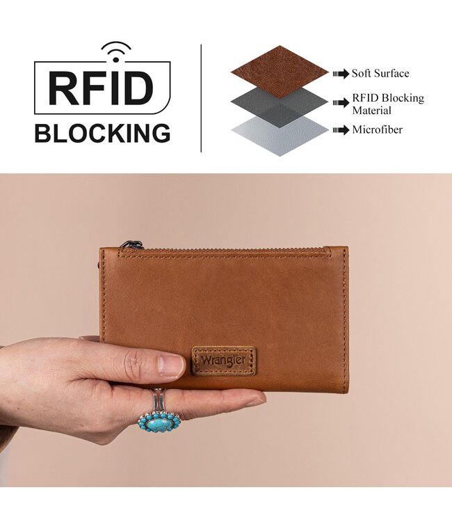 Wrangler Genuine Leather RFID Wallet WGW-W1001