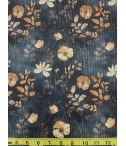 YD Navy Shade 3 Willow Rib Knit