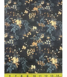 Colorwave Creations YD Navy Shade 1 Willow Rib Knit