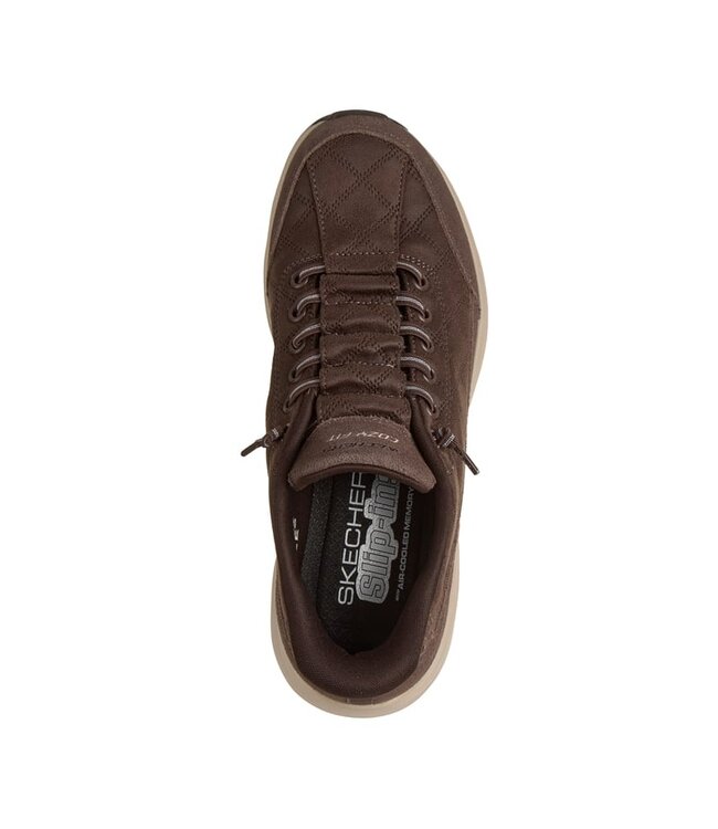 Skechers Women's Slip-ins: Contour Foam- Cozy Fit Natural Ease Shoe 150507 CHOC