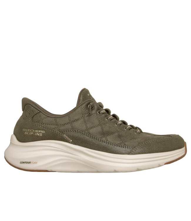 Skechers Women's Slip-ins: Contour Foam- Cozy Fit Natural Ease Shoe 150507 OLV