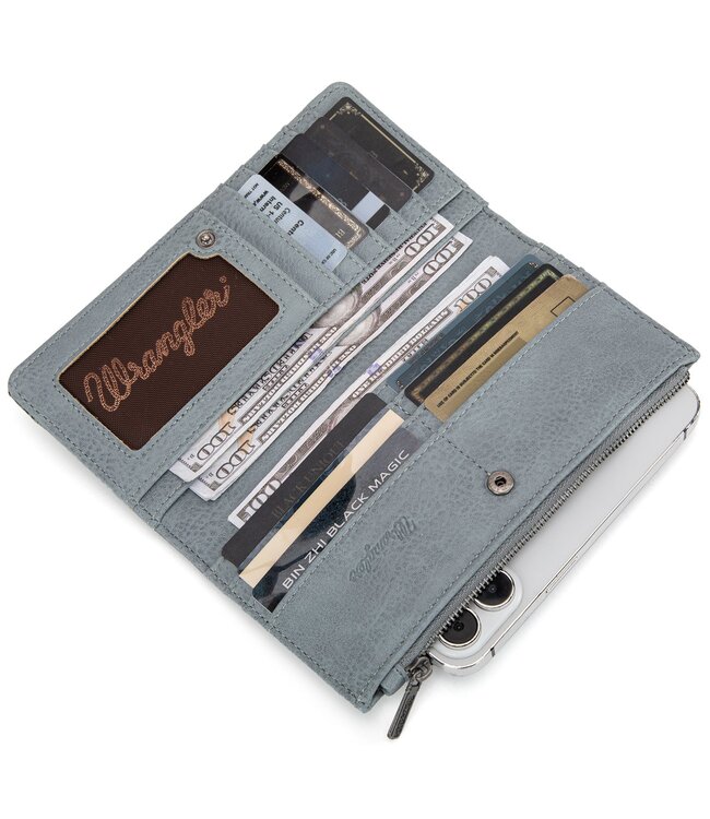 Wrangler Embroidered Bi-Fold Wallet WG145-212