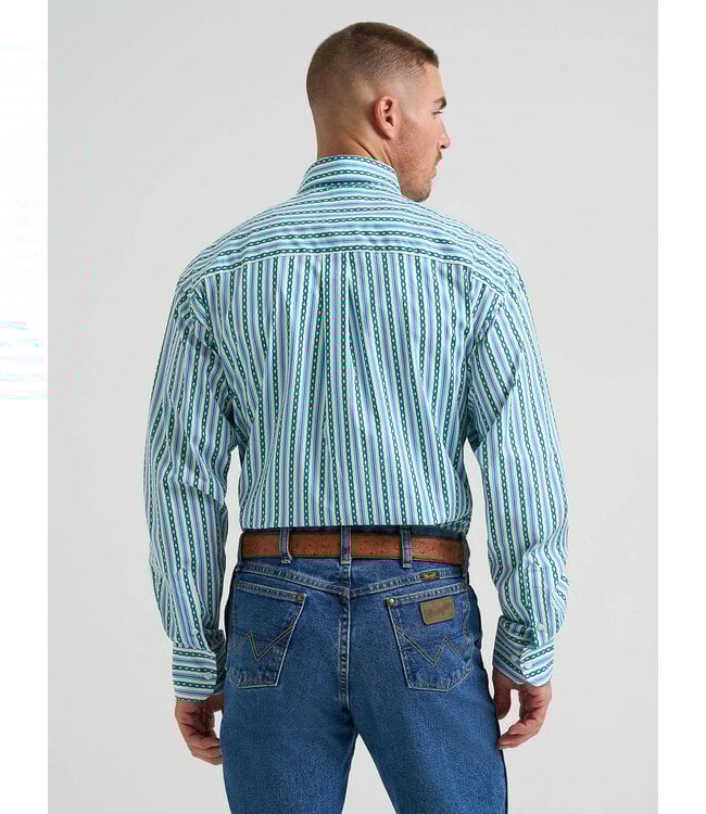 Wrangler Men's George Strait Long-Sleeve Button Down One Pocket Shirt  112374596