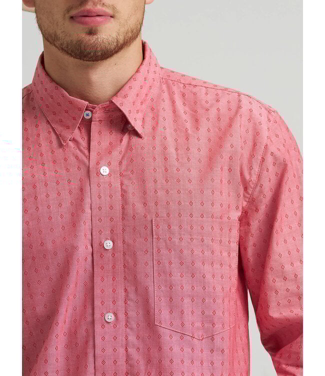 Wrangler Men's Cody Johnson One Pocket Button Down Shirt  112374464