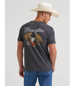 Wrangler Men's Flying Eagle Back Graphic T-Shirt 112372857
