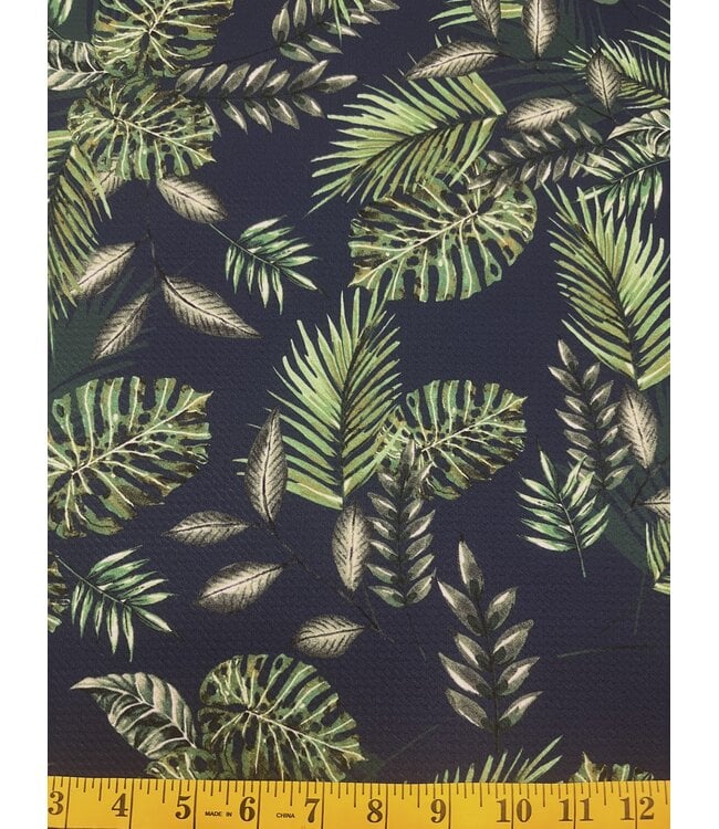 YD Geen/Navy Bullet Knit