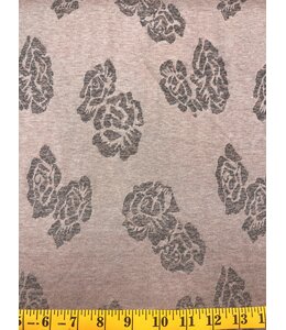 YD  MKFR02 Dusty Rose Melange Knit