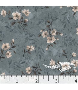 YD 042611-DT Silk Mist Print Dark Teal