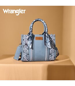 Wrangler Bandana Paisley Print Tote/Crossbody WG331-8120S